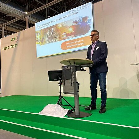 Der heutige Messetag war ganz im Sinne der Nachhaltigkeit. Unsere lieben Kollegen Christian Pannier und Andreas Schröter haben den Besuchern heute im Trendforum einen kurzen Überblick unserer verschiedenen Methoden zur Nachhaltigkeit mittels LHD Care und der @guidomariakretschmer_corporate gegeben.
……
#lhdcare #service #pflegeschutzbekleidung #lhdcof #coporatefashion #aplusa2021 
@messe_duesseldorf