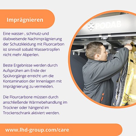 - LHD CARE Empfehlung Part 3 -
Für einen langen Erhalt der Schutzkleidung ist auch die richtige Pflege entscheidend.
Wir wollen euch die wichtigsten Punkte unserer Pflegeanleitung noch einmal zusammenfassen.
#lhdcare #pflegepsa #lhdservice