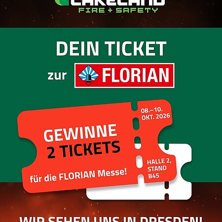 Zusammen zur FLORIAN? 👋🏼
Wir verlosen 1 × 2 Tickets für dich und deine Begleitung!
 
So machst du mit:
1️⃣ Folge unserem Instagram-Profil
2️⃣ Optional: Lass einen Like/Kommentar unter diesem Beitrag da, dass du dabei bist🔥
3️⃣ Tritt unserer WhatsApp-Gruppe bei (Link in Bio oder Story)
4️⃣ Sende uns das dort genannte Codewort per Instagram-DM
📅 Laufzeit: 21.09.2026 bis 27.09.2026
 

Teilnahme ab 18 Jahren. Der/die Gewinner/in wird nach Teilnahmeschluss per Losverfahren ermittelt und via DM benachrichtigt. Eine Barauszahlung oder Übertragung des Gewinns ist ausgeschlossen.
 
Veranstalter des Gewinnspiels ist LHD Group Deutschland GmbH.

 
Dieses Gewinnspiel steht in keiner Verbindung zu Instagram oder Meta und wird in keiner Weise von 
Meta gesponsert, unterstützt oder organisiert.
 
Ausführliche Informationen zum Datenschutz / DSGVO: siehe Link in Bio.