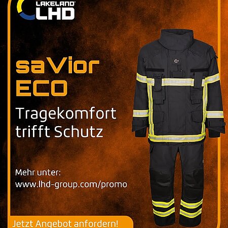 🔥 Leicht, atmungsaktiv und robust: unser saVior ECO.
Mit sehr guter Wärmeisolation dank der dreidimensionalen Gewebestruktur des NOMEX Comfort Grid. 
Wie unsere anderen saVior Modelle zeichnet auch der ECO sich durch besonderen Tragekomfort aus und bietet euch in jeder Situation die bestmögliche Bewegungsfreiheit. 
‼ Jetzt direkt bei uns verfügbar!

#lhdfire #lhdsavior #feuerwehr #schutzausrüstung #feuerwehrbekleidung