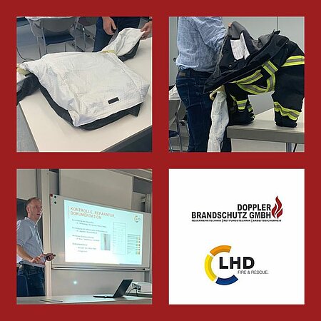 Wie wichtig die Pflege, Reinigung und Wartung  der Schutzbekleidung ist, konnte unser Kollege zusammen mit Doppler Brandschutz GmbH persönlich demonstrieren. Auch das Thema Dekontamination im Rahmen unserer 'Nicht auf unserer Wache' - Kampagne darf hierbei natürlich nicht fehlen!
Wer auch Interesse an detaillierten Schulungen/Demonstrationen zu dem Thema hat, kann sich jederzeit bei uns melden. Gerne richten wir etwas für euch ein - natürlich entsprechend der vorgegebenen Hygiene-Maßnahmen!
#teamlhd #nichtaufunsererwache #lhdcare #reinigungpsa #pflegepsa