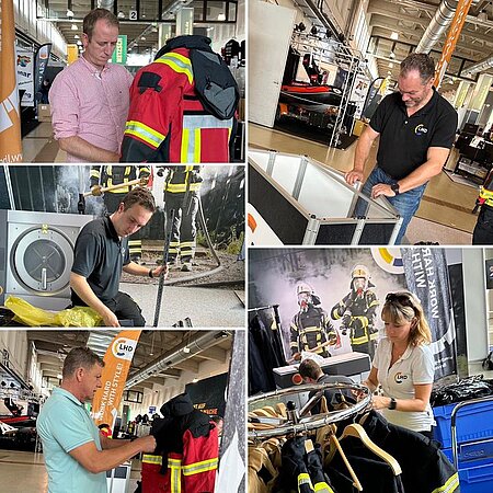 Aufbau in Dresden. 🚒
Das Schöne bei uns: Jeder packt mit an, mit viel Herzblut wird alles selber gemacht. 💪🏻
Ab morgen stehen wir für euch auf der @messe.florian in Halle 2, Stand B45 bereit und freuen uns auf interessante Gespräche 👍🏻
….. 
#teamlhd #lhdfire #workhardwithstyle #feuerwehr #schutzausrüstung #florianmesse